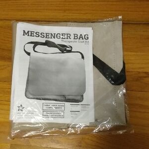 Leather Messenger Bag Craft Kit